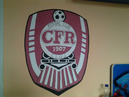 Logo CFR Cluj -Camera baieti